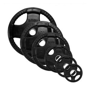 Body-Solid Premium Rubber Grip Olympic Plates for sale