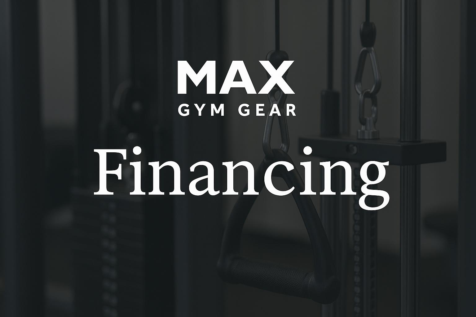Why Choose Financing for Your Gym Equipment?
