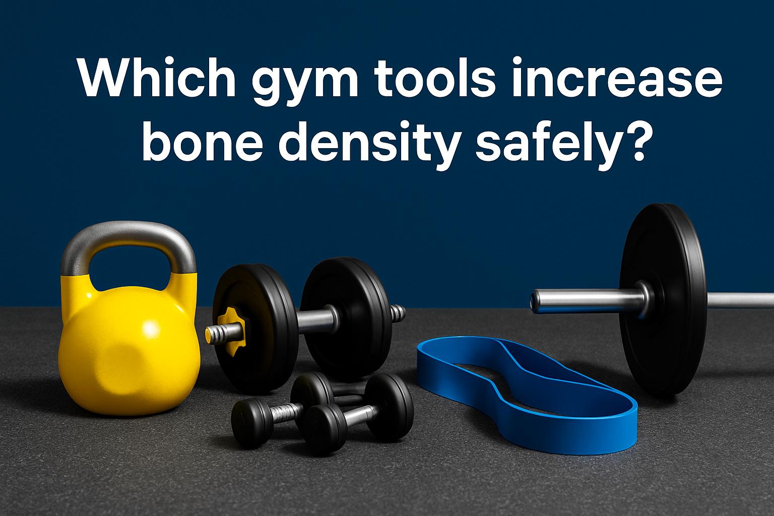 Which gym tools increase bone density safely?