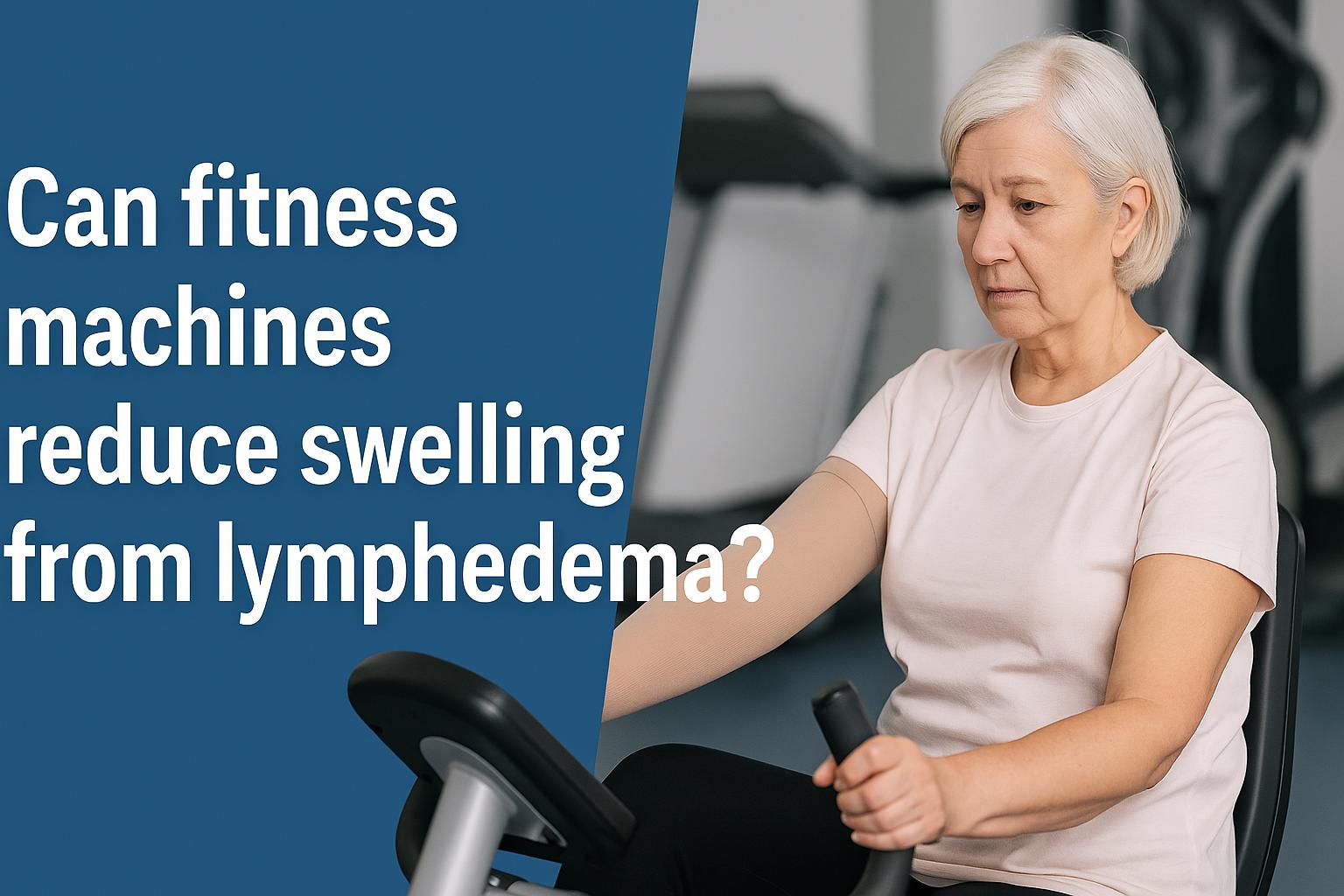 Can fitness machines reduce swelling from lymphedema?