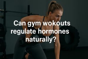 Can gym workouts regulate hormones naturally?