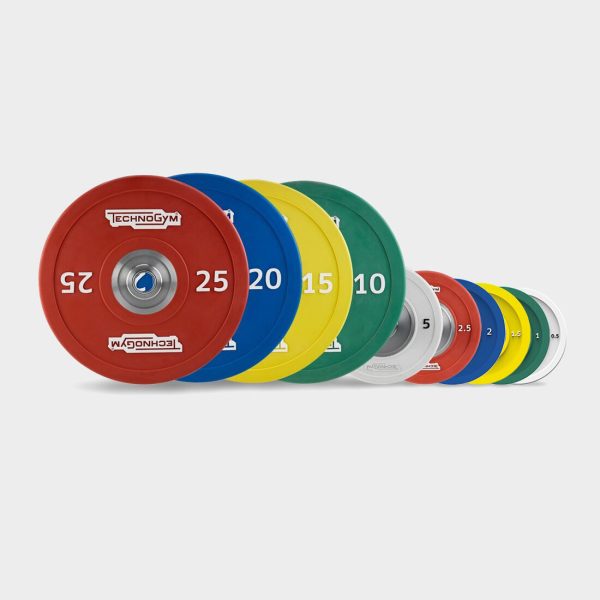 Technogym Olympic Rubber Plates for sale