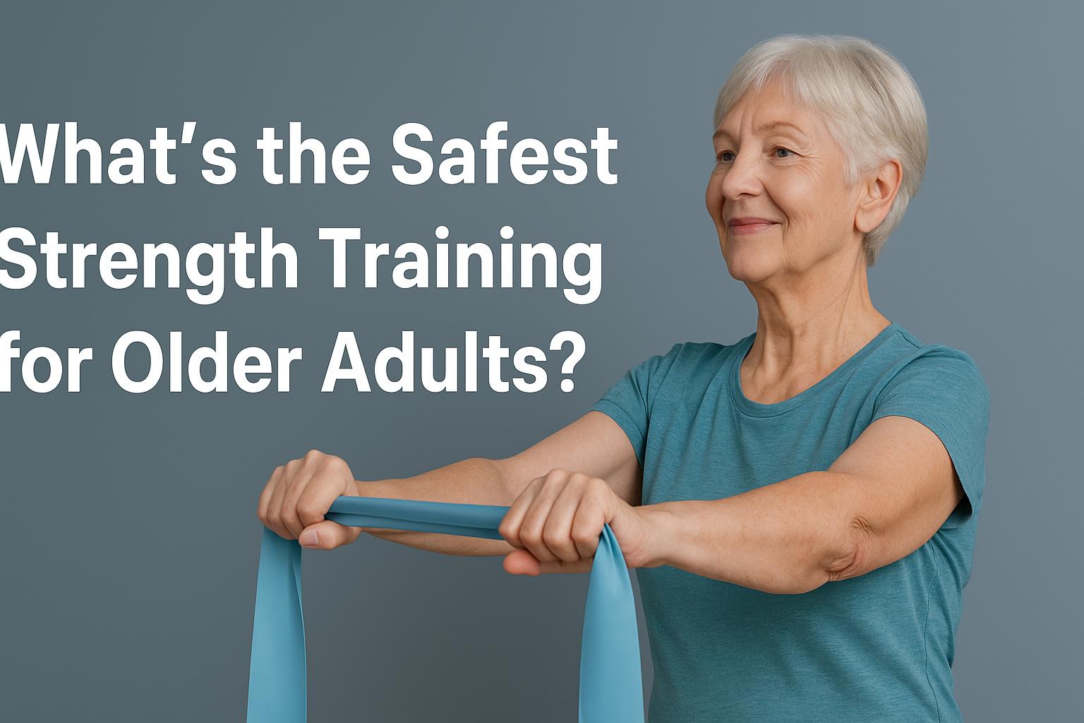 What’s the safest strength training for older adults?