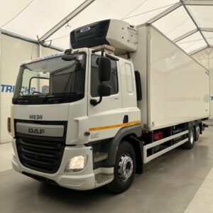 DAF CF 290 6x2 Rear Steer Fridge Box