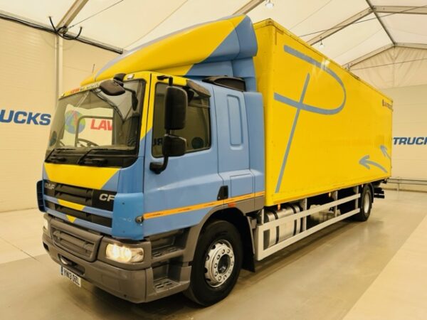 DAF CF65 220 Sleeper Cab Box Van