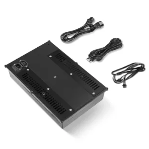 ( 1 Pack / 1 Pcs ) Shelf with 5 Pcs Clips, 320L Cabinet, Black (for SKU: 203001, 203005)