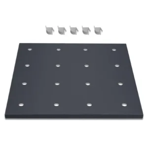 ( 1 Pack / 1 Pcs ) Shelf with 5 Pcs Clips, 540/730L Cabinet, White (for SKU:203002W, 203010W, 203006W, 203011W)