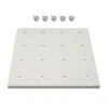 ( 1 Pack / 1 Pcs ) Shelf with 5 Pcs Clips, 540/730L Cabinet, White (for SKU:203002W, 203010W, 203006W, 203011W)
