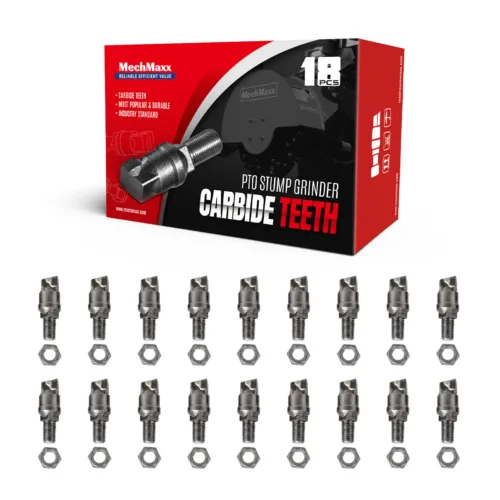 ( 1 Pack / 18 Pcs ) Teeth and Nut for Stump Grinder SG24; SG24PRO; SG61; SG30PRO, 1 Pack 18 teeth (SKU:... ( 1 Pack / 18 Pcs ) Teeth and Nut for Stump Grinder SG24; SG24PRO; SG61; SG30PRO, 1 Pack 18 teeth (SKU:...