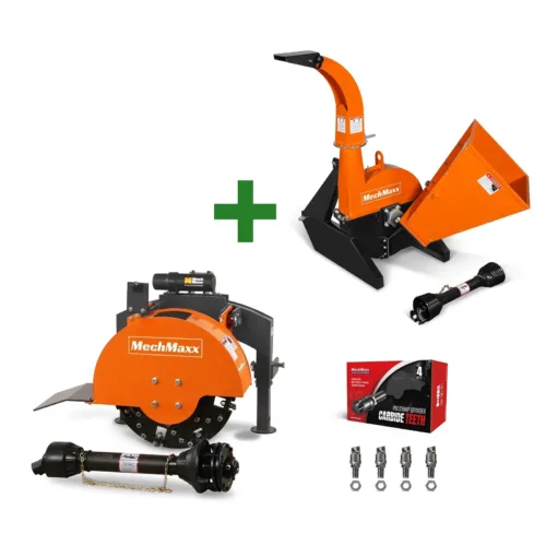 3-Point PTO Stump Grinder & Wood Chipper Combo 3-Point PTO Stump Grinder & Wood Chipper Combo