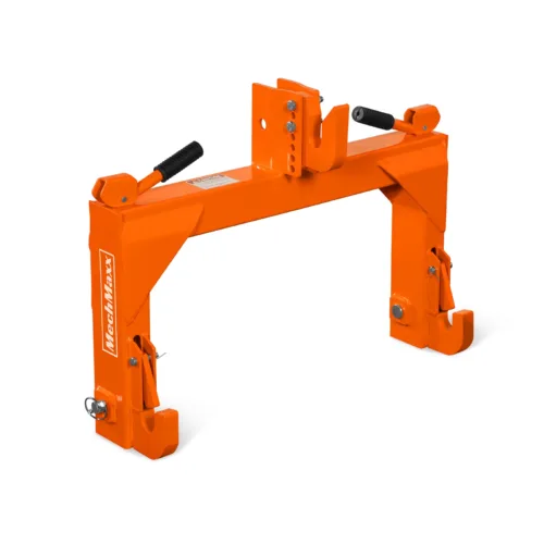 3 Point Quick Hitch Cat 1 for Tractors, Orange, QH1T 3 Point Quick Hitch Cat 1 for Tractors, Orange, QH1T
