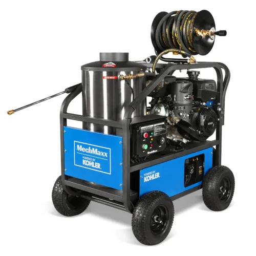 4000 PSI 4 GPM KOHLER E-Start Engine Hot Water Pressure Washer with Hose Reel, HPW40K