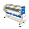 65" Wide Format Full-Auto Cold & Heat Assisted Pneumatic Laminator Machine with 4 Trimmers, Max Speed 40ft/min, 63" Max Width, 1.1" Max Thickness,...