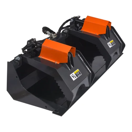 72” Skid Steer Solid Bottom Grapple Bucket, 38.5in Grab Opening, 3000lbs Capacity , SWG72 72” Skid Steer Solid Bottom Grapple Bucket, 38.5in Grab Opening, 3000lbs Capacity , SWG72