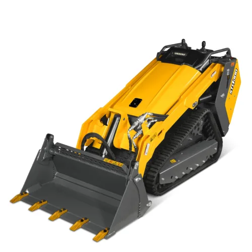 Mini Skid Steer Stand On Compact Track Loader ( 4 in 1 bucket included ) with 25HP KUBOTA D1105 Diesel Engine, Common Industry Interface (CII),... Mini Skid Steer Stand On Compact Track Loader ( 4 in 1 bucket included ) with 25HP KUBOTA D1105 Diesel Engine, Common Industry Interface (CII),...