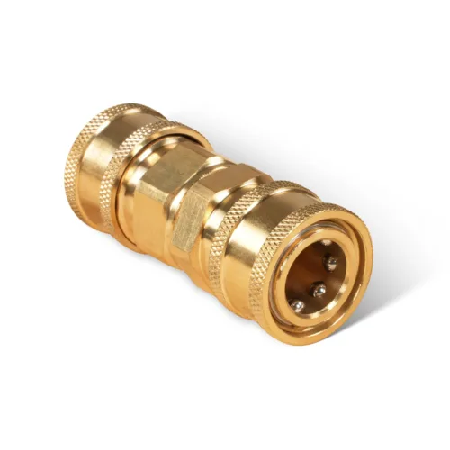 Pressure Washer 3/8" Double Female Quick Connector Max Pressure 5000 PSI Pressure Washer 3/8" Double Female Quick Connector Max Pressure 5000 PSI
