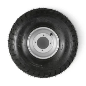 Left Rear Tire for Wood Chipper GS650 and Stump Grinder ( SKU: 110100, 110101, 130200, 130300, 130300R, 130400, 130400Y )