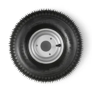 Left Rear Tire for Wood Chipper GS650 and Stump Grinder ( SKU: 110100, 110101, 130200, 130300, 130300R, 130400, 130400Y )